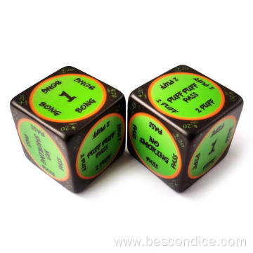 UV Printing Dice CMYK Color Full Size Printing